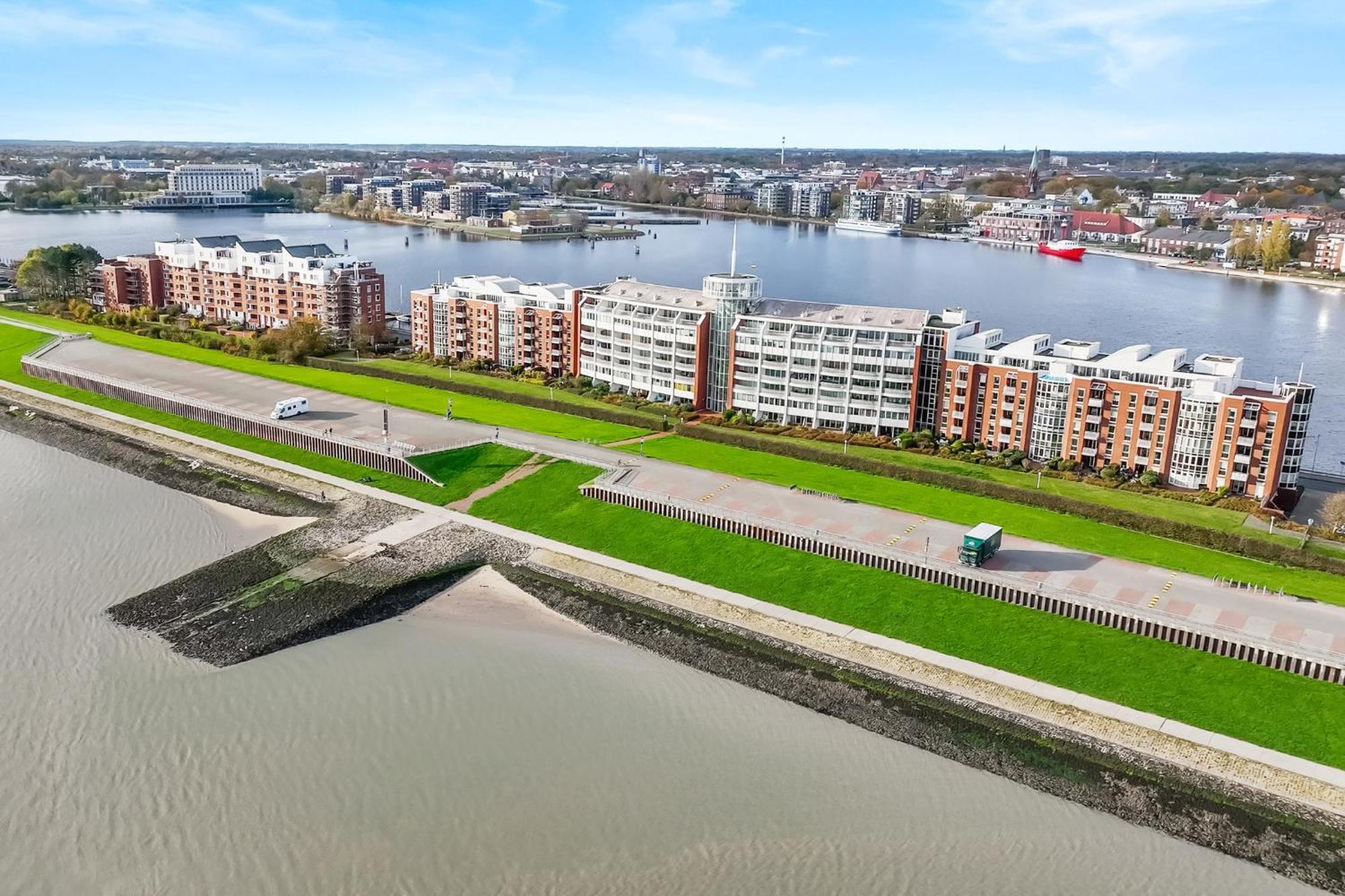 Strand-Apartment, Strandkorb, Meeresrauschen, Parkplatz 威廉港 外观 照片