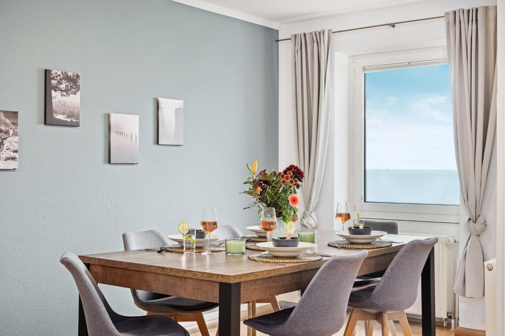 Strand-Apartment, Strandkorb, Meeresrauschen, Parkplatz 威廉港 外观 照片