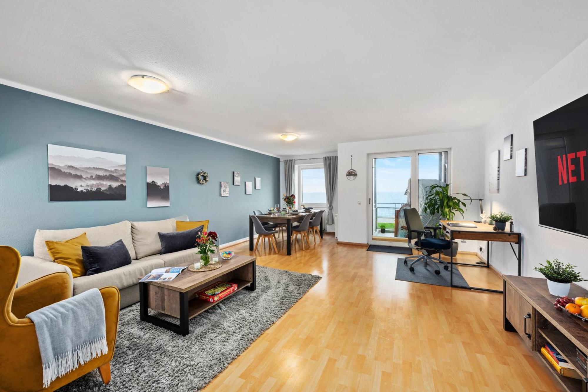 Strand-Apartment, Strandkorb, Meeresrauschen, Parkplatz 威廉港 外观 照片