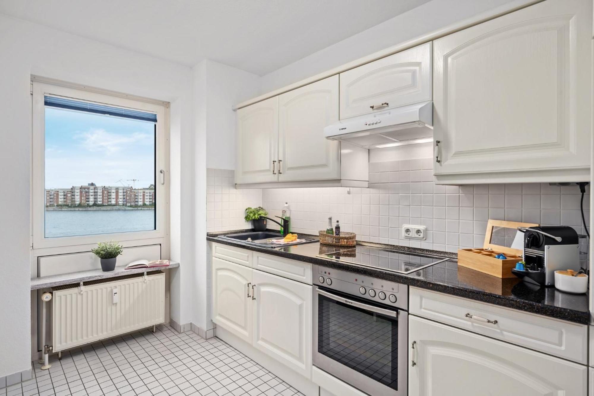 Strand-Apartment, Strandkorb, Meeresrauschen, Parkplatz 威廉港 外观 照片