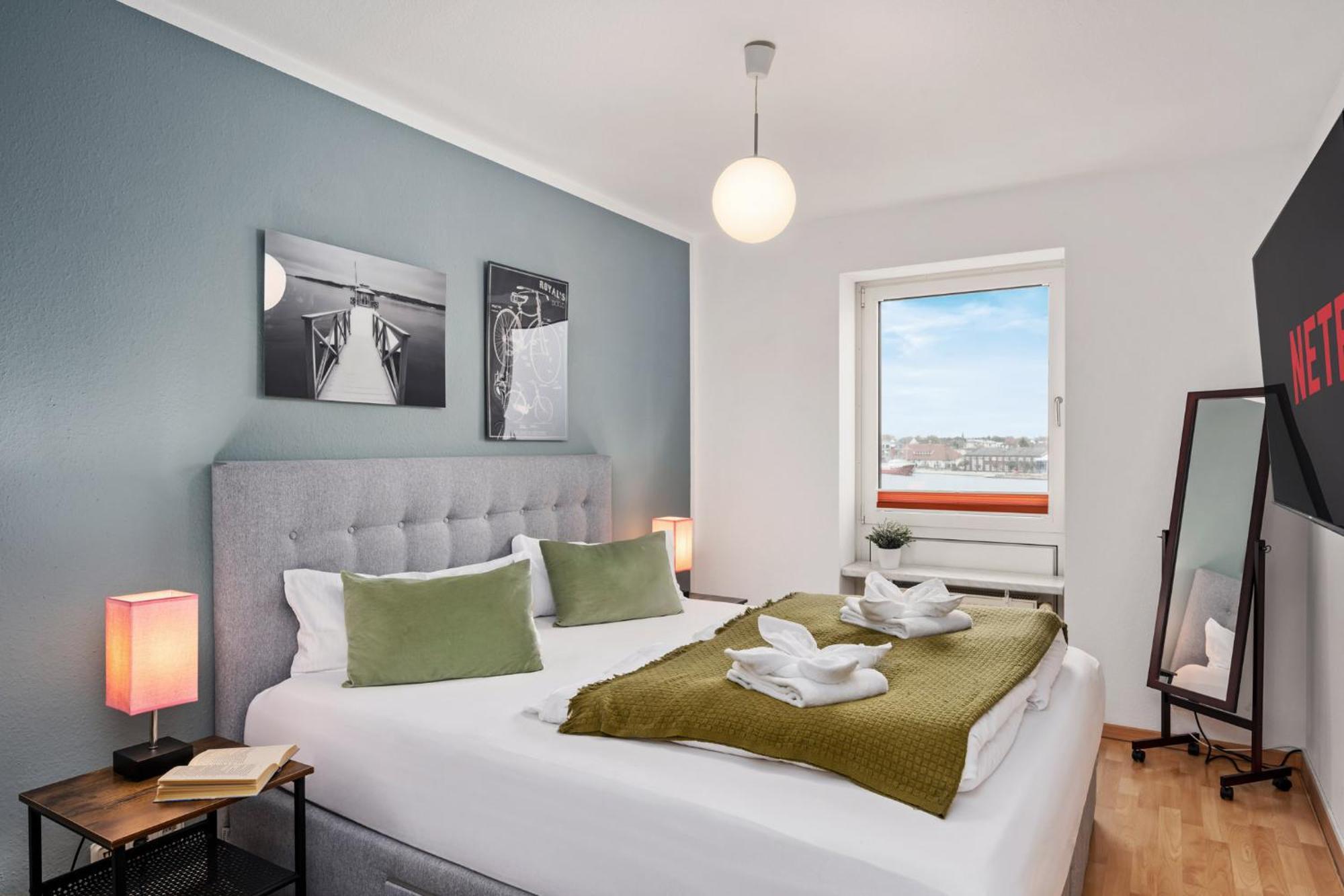 Strand-Apartment, Strandkorb, Meeresrauschen, Parkplatz 威廉港 外观 照片